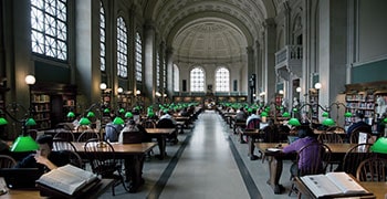 A library